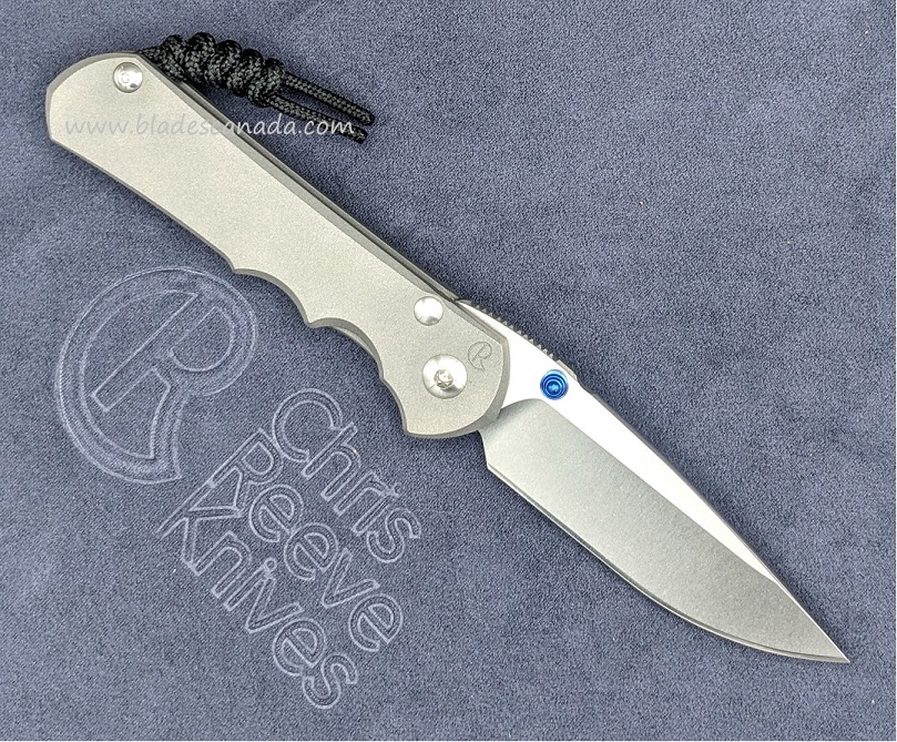 Chris Reeve Large Inkosi Framelock Folding Knife, MagnaCut, Left Hand, LIN-1001 - Click Image to Close